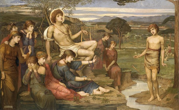 'Apollo and Marsyas', 1879. Artist: John Melhuish Strudwick