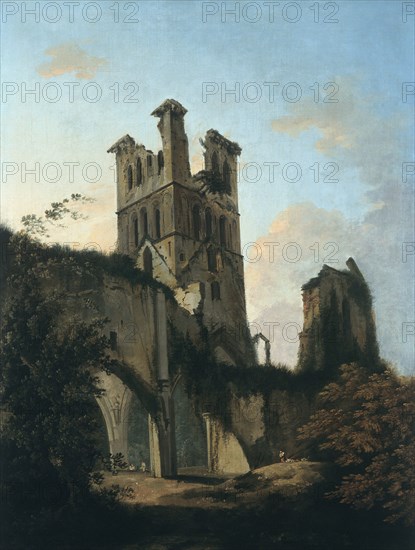 'Ruins of Llanthony Abbey', 1764-1797. Artist: William Hodges.