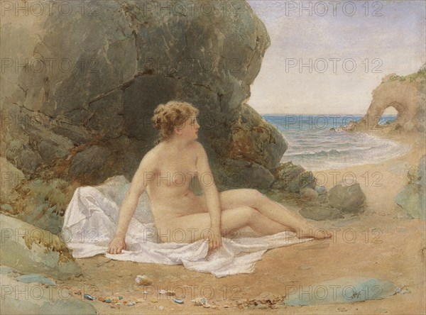 'The bather', c1890. Artist: Samuel McCloy