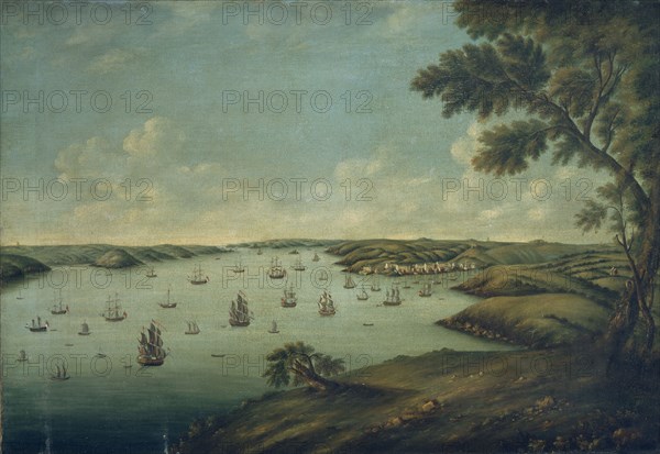 'Milford Haven', 1776. Artist: JR Attwood