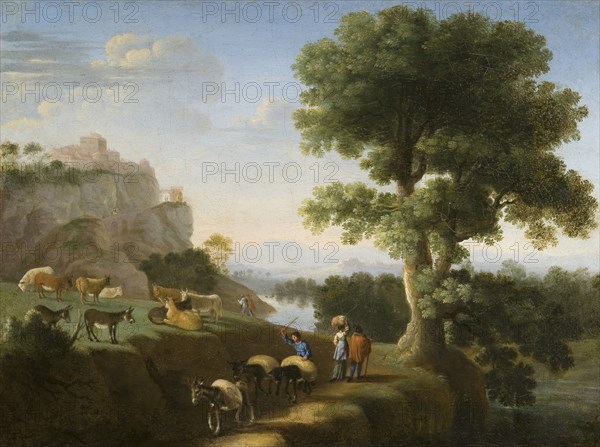 'Landscape', 1620-1655. Artist: Herman van Swanevelt