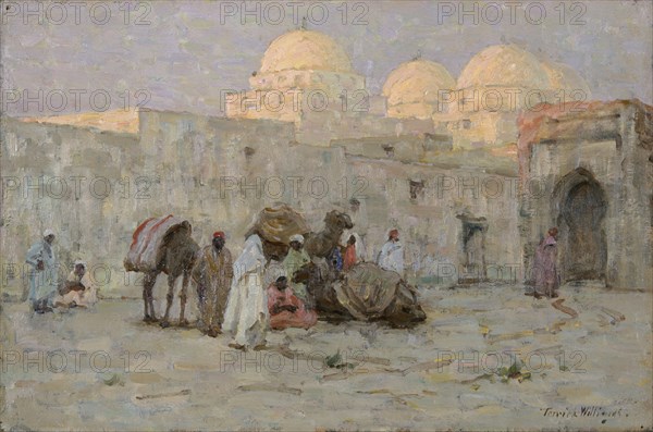 'Kairouan, the last glow', 1880-1936. Artist: Terrick Williams