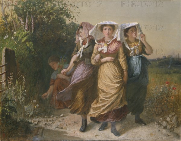 'The Bal maidens', 1854-1913. Artist: Emily Mary Osborn