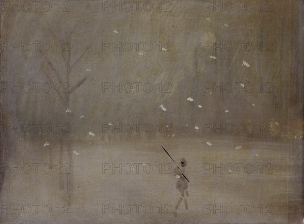 'Snowstorm: Nocturne', 1854-1903. Artist: James Abbott McNeill Whistler.