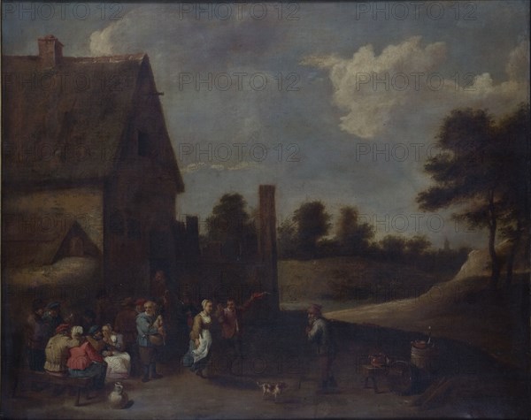 'Peasants carousing', 1630-1690. Artist: David Teniers II.