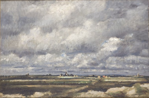 'Storm over wide country', 1887-1930. Artist: David Muirhead