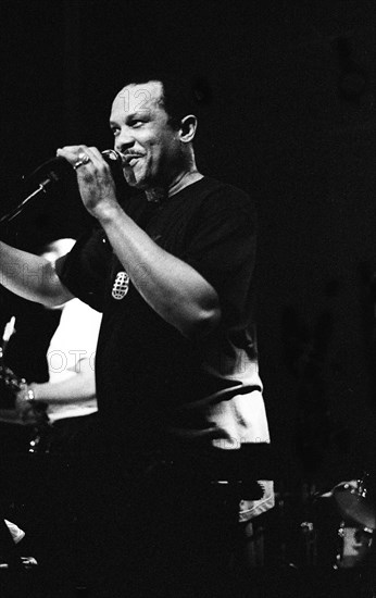 Roy Ayers, Ronnie Scott's, London, 1990. Artist: Brian O'Connor.