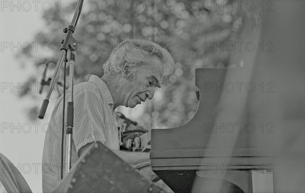 Dave Brubeck, Capital Jazz, Knebworth, 1982. Artist: Brian O'Connor.