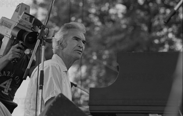 Dave Brubeck, Capital Jazz, Knebworth, 1982. Artist: Brian O'Connor.