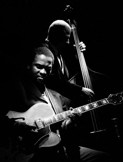 Russell Malone, Ronnies Scott's, London, 1998. Artist: Brian O'Connor.