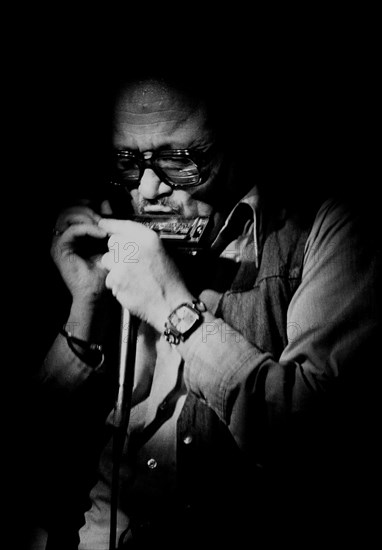 Toots Thielemans, Belgian jazz musician, Ronnie Scott's, London, 1978. Artist: Brian O'Connor.