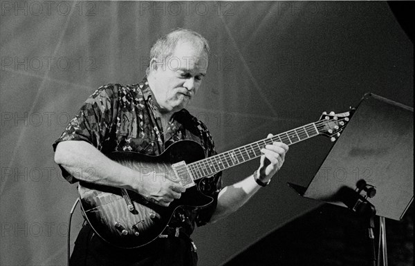 John Abercrombie, Brecon Jazz Festival, Powys, Wales, 2000. Artist: Brian O'Connor.