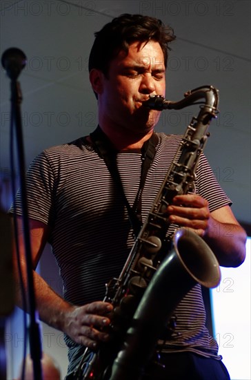 Brandon Allen, Jazz Hastings, East Sussex, 2011. Artist: Brian O'Connor.