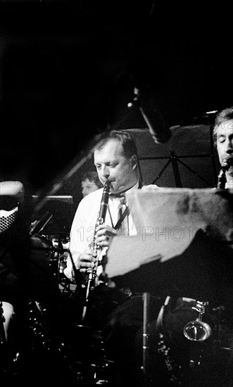 Alan Barnes, Ronnie Scott's, London, 1992. Artist: Brian O'Connor.