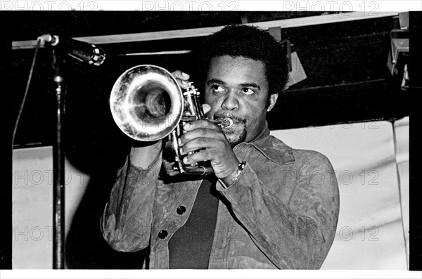 Freddie Hubbard, Ronnie Scott's, London, 1973.   Artist: Brian O'Connor.