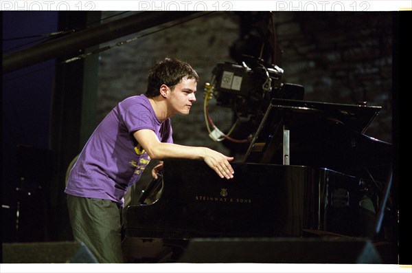 Jamie Cullum, Brecon, 2003.   Artist: Brian O'Connor.