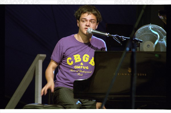 Jamie Cullum, Brecon, 2003.   Artist: Brian O'Connor.