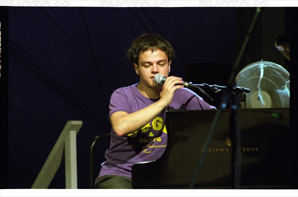 Jamie Cullum, Brecon, 2003.   Artist: Brian O'Connor.