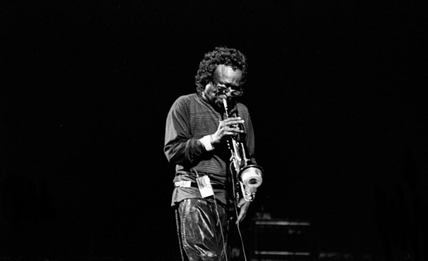 Miles Davis, RFH, London, 1989.  Artist: Brian O'Connor.