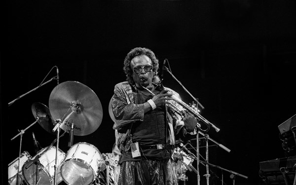 Miles Davis, RFH, London, 1989. Artist: Brian O'Connor.
