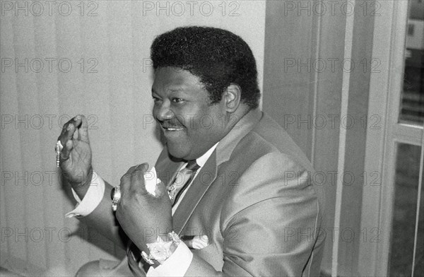 Fats Domino, Royal Festival Hall, London, 1985.  Artist: Brian O'Connor.