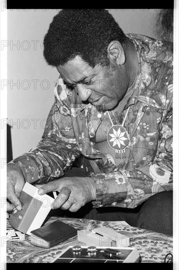 Dizzy Gillespie, London, 1973. Artist: Brian O'Connor.