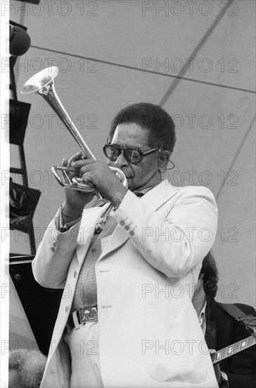 Dizzy Gillespie, Capital Jazz, Alexandra Palace, 1979.   Artist: Brian O'Connor.