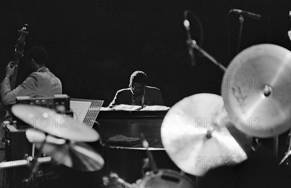 Herbie Hancock, Capital Jazz, Royal Festival Hall, London, 1986.   Artist: Brian O'Connor.