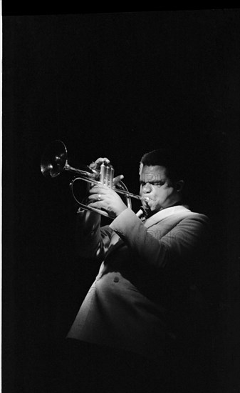 Freddie Hubbard, Ronnie Scott's, Soho, London, 1981. Artist: Brian O'Connor.