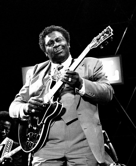 B.B. King, Capital Jazz, Knebworth, 1982.   Artist: Brian O'Connor.