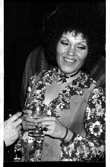 Cleo Laine, London, 1971.   Artist: Brian O'Connor.