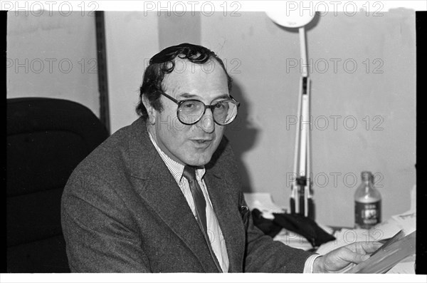 Dave Lee, Jazz FM London, 1990. Artist: Brian O'Connor.