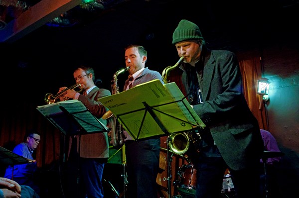 M Armstrong, S Melling, S Mayne and M Lockett, Bull's Head, Barnes, London, 2014. Artist: Brian O'Connor.