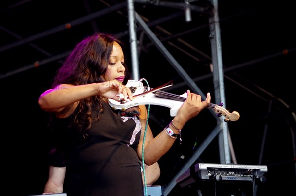 Ellen Blair, Love Supreme Jazz Festival, Glynde Place, East Sussex, 2014. Artist: Brian O'Connor.