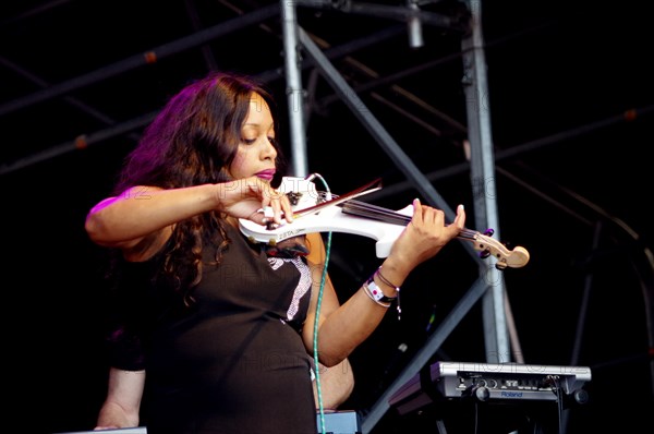 Ellen Blair, Love Supreme Jazz Festival, Glynde Place, East Sussex, 2014. Artist: Brian O'Connor.