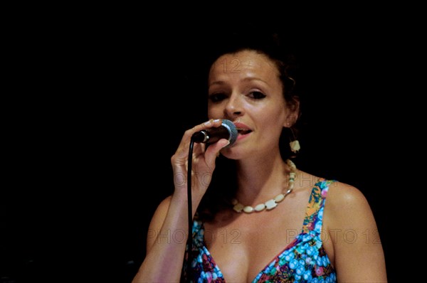 Emily Dankworth, Watermill Jazz Club, Dorking, Surrey, 2014. Artist: Brian O'Connor.
