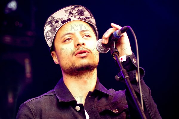 Jose James, Love Supreme Jazz Festival, Glynde Place, East Sussex, 2014. Artist: Brian O'Connor.