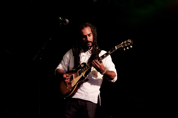 Araf Najak, Love Supreme Jazz Festival, Glynde Place, East Sussex, 2014. Artist: Brian O'Connor.