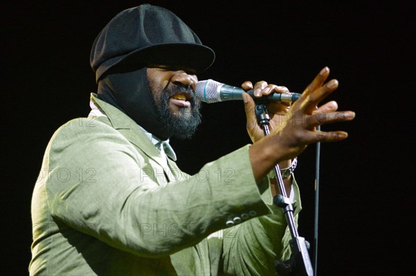 Gregory Porter, Love Supreme Jazz Festival, Glynde Place, East Sussex, 2014.  Artist: Brian O'Connor.