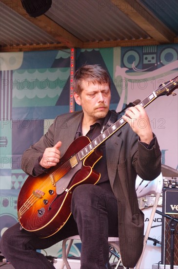 Nigel Price, Love Supreme Jazz Festival, Glynde Place, East Sussex, 2014. Artist: Brian O'Connor.