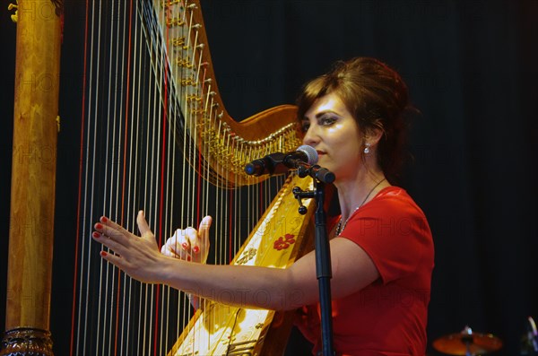 Lucinda Belle, Love Supreme Jazz Festival, Glynde, East Sussex, 2013. Artist: Brian O'Connor.