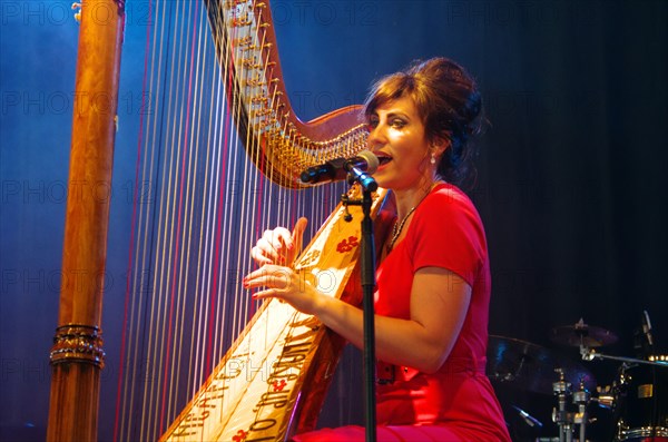 Lucinda Belle, Love Supreme Jazz Festival, Glynde, East Sussex, 2013. Artist: Brian O'Connor.