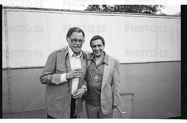 Art Pepper, (Dexter Gordon), Knebworth, 1981. Artist: Brian O'Connor.