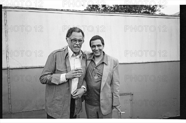 Art Pepper, (Dexter Gordon), Knebworth, 1981.   Artist: Brian O'Connor.