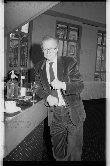 Dennis Potter, BAFTA, London, 1990. Artist: Brian O'Connor.