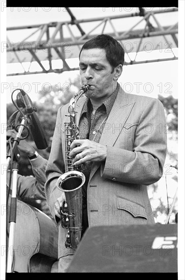 Art Pepper, Capital Jazz, Knebworth, 1981.   Artist: Brian O'Connor.