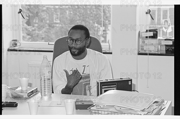 Bobby McFerrin, EMI, London, 1988.  Artist: Brian O'Connor.