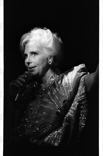 Marion Montgomery, Ronnie Scott's, Soho, London, 1987. Artist: Brian O'Connor.