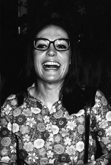 Nana Mouskouri, London, 1971.   Artist: Brian O'Connor.