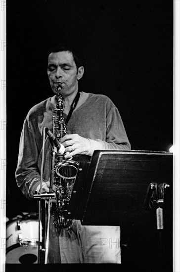 Art Pepper, Ronnie Scott's, Soho, London, 1980. Artist: Brian O'Connor.